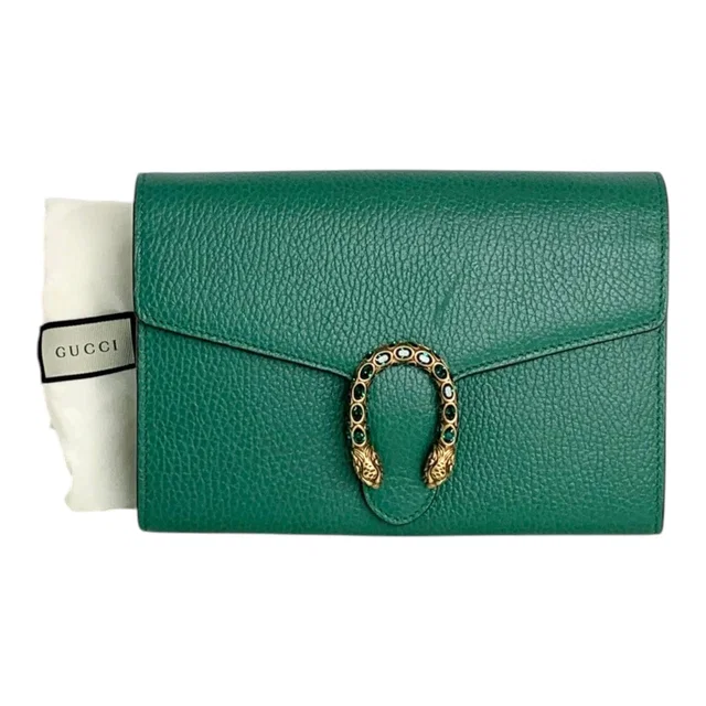 Gucci Green Dionysus WOC Bag in Green from Luxury Promise