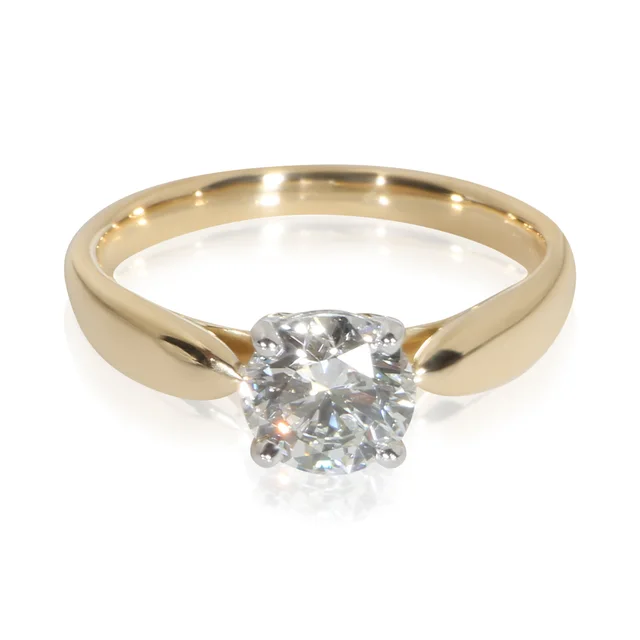 Tiffany & Co. 0.77 ct Round Brilliant Diamond Harmony Engagement Ring from myGemma