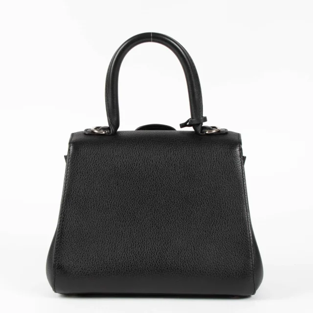 Delvaux Sellier Brillant Mini Bag in Black Leather from Labellov, photo 4 of 8