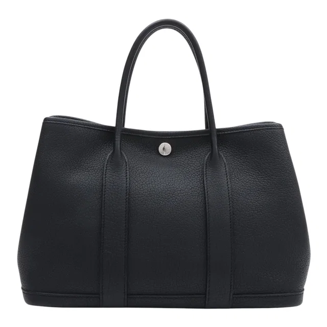 Hermès 2020 Garden Party TPM Black in Black from VINTAGE QOO TOKYO
