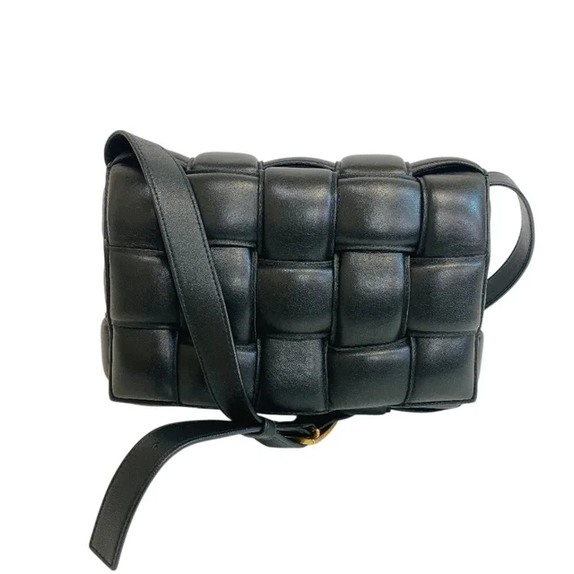 Bottega Veneta Intrecciato Shoulder Bag in black Woven leather from Poshmark, photo 1 of 1