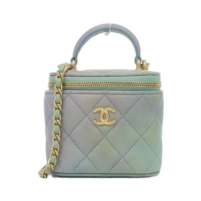 Chanel Bag Handbag Green in Green from The Reluxe
