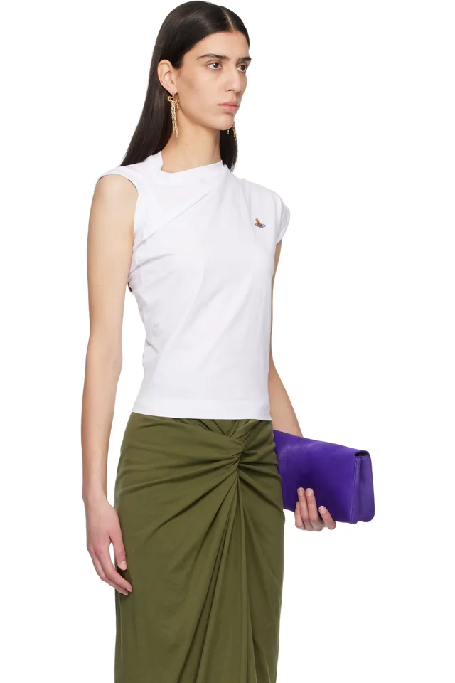 Vivienne Westwood White Hebo Top, photo 2 of 4 from SSENSE