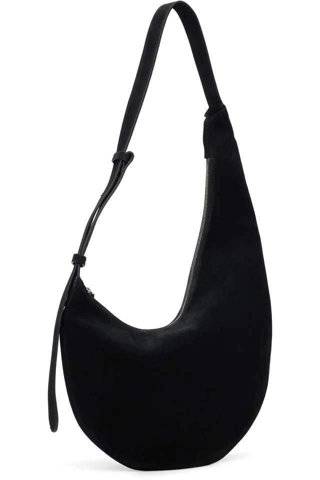 Aesther Ekme Black Lune Bag, photo 3 of 4 from SSENSE