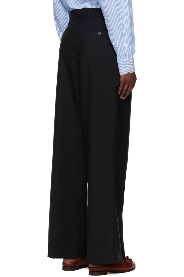 mfpen Black Primary Trousers, photo 3 of 4 from SSENSE