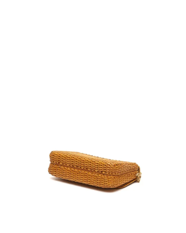 Chanel CC 2001s Timeless Picnic Wicker Flap Bag in Raffia from A Retro Tale, photo 5 of 11