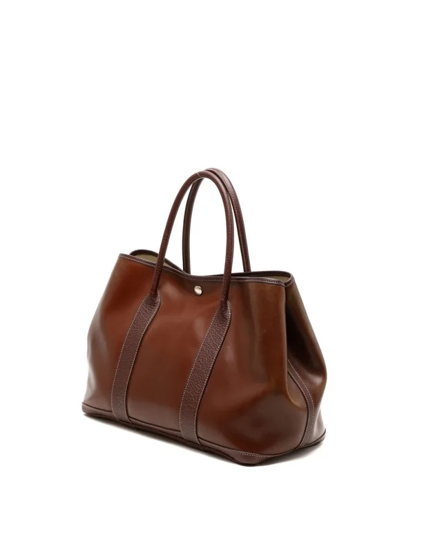 Hermès Amazonia Garden Party 36 Tote Bag in Canvas from A Retro Tale, photo 3 of 10