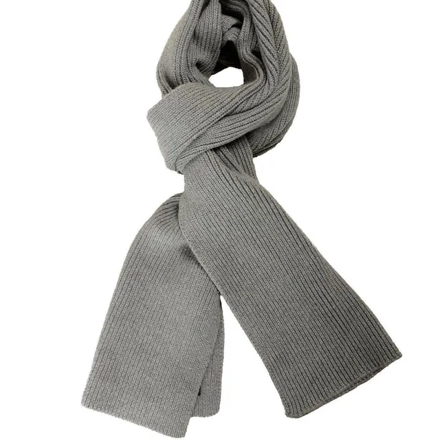 Versace Women's Scarf - Grey in gray from Depop, photo 1 of 1