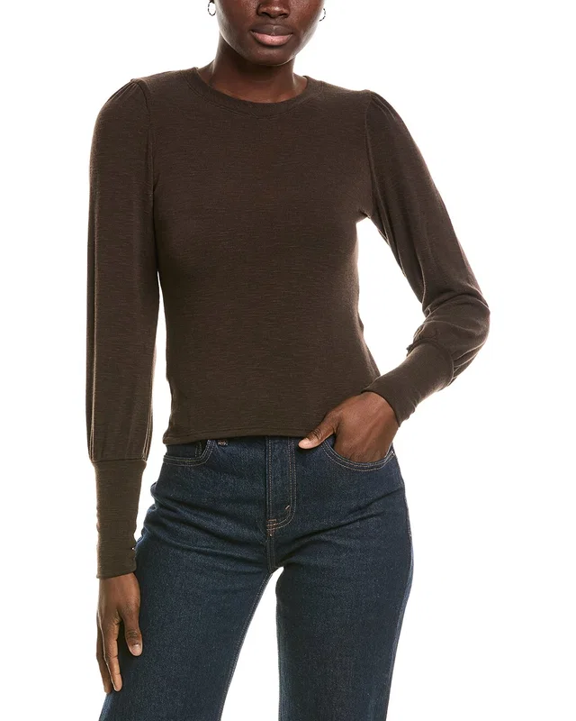 Michael Stars Fonda Puff Sleeve Top, image 1 of 1 from Rue La La