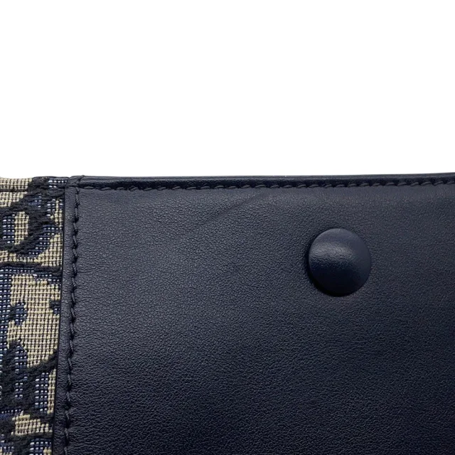 Dior Oblique Signature Bucket Bag NavyM2840UTZQ_M928 Canvas Leather Size Small in Canvas from GALLERY RARE, photo 9 of 17