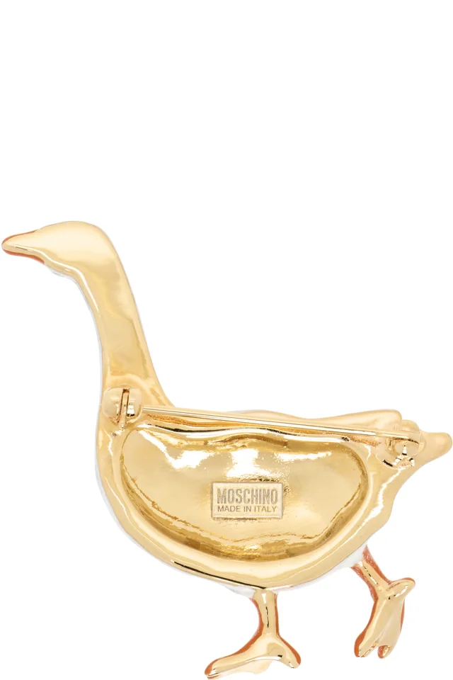 Moschino Goose Brooch, photo 2 of 2 from SSENSE
