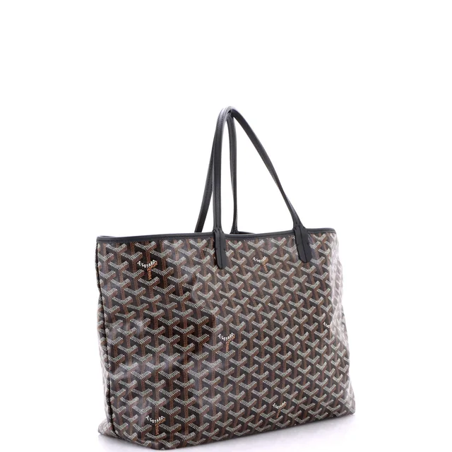 Goyard Saint Louis Tote Coated Canvas PM in black Coated canvas from Rebag, photo 3 of 7