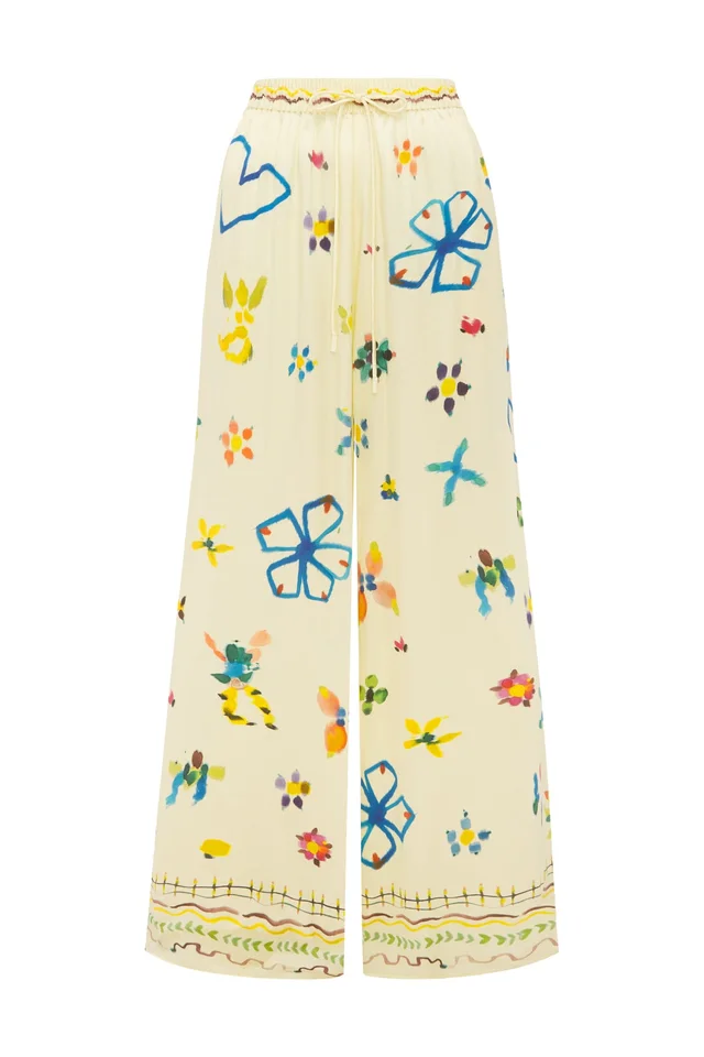 2504 - RESORT 26 SIDI SILK PALAZZO PANT from Alemais, photo 1 of 1