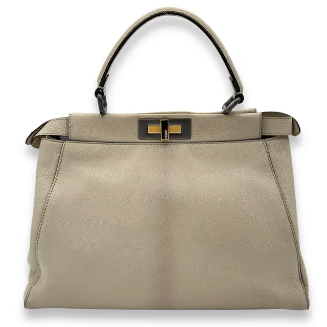 Fendi Peekaboo Medium Top handle bag in Calfskin from Luxury Promise