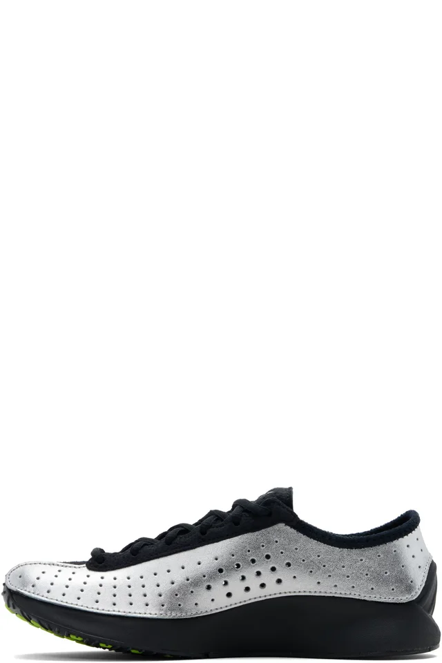 Nike Silver & Black Air Superfly Sneakers, photo 3 of 5 from SSENSE