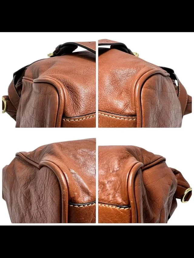 Mulberry Chestnut Brown Leather Satchel in gold|brown|red Leather from Poshmark, photo 8 of 11