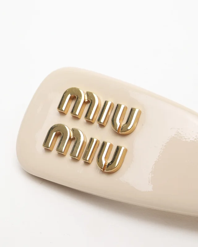 Miu Miu Logo Hair Clip from A Retro Tale, photo 4 of 4