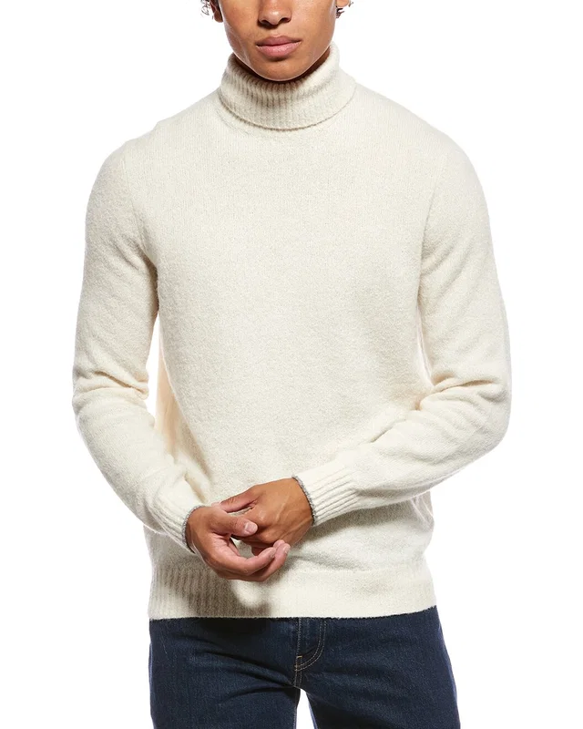 Brunello Cucinelli Alpaca & Wool-Blend Turtleneck Sweater, image 1 of 1 from Gilt