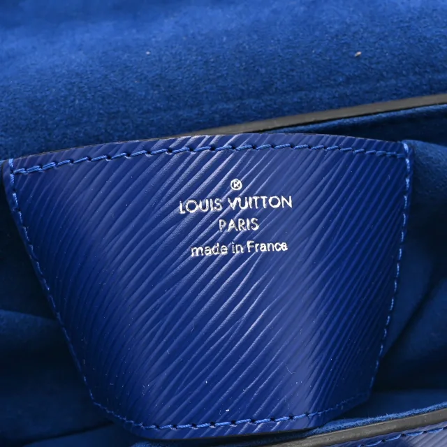 Louis Vuitton Epi Twist Shoulder Bag PM Blueberry in Leather from FASHIONPHILE, photo 6 of 10