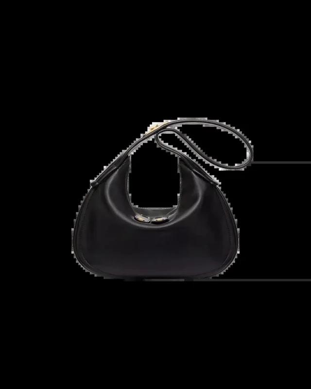 Valentino Garavani Ruffle Hobo Leather in Leather from Her-Age, photo 5 of 5