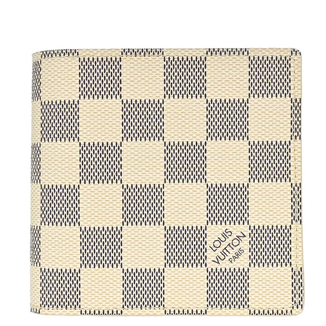 Louis Vuitton 2007 Damier Azur Portefeuille Marco Wallet Purse N60018 in Canvas from AMORE Vintage Tokyo
