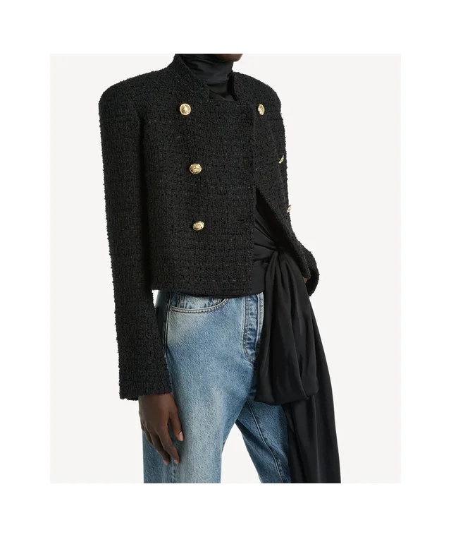 Balmain Tweed officer jacket, photo 3 of 6 from SENSER