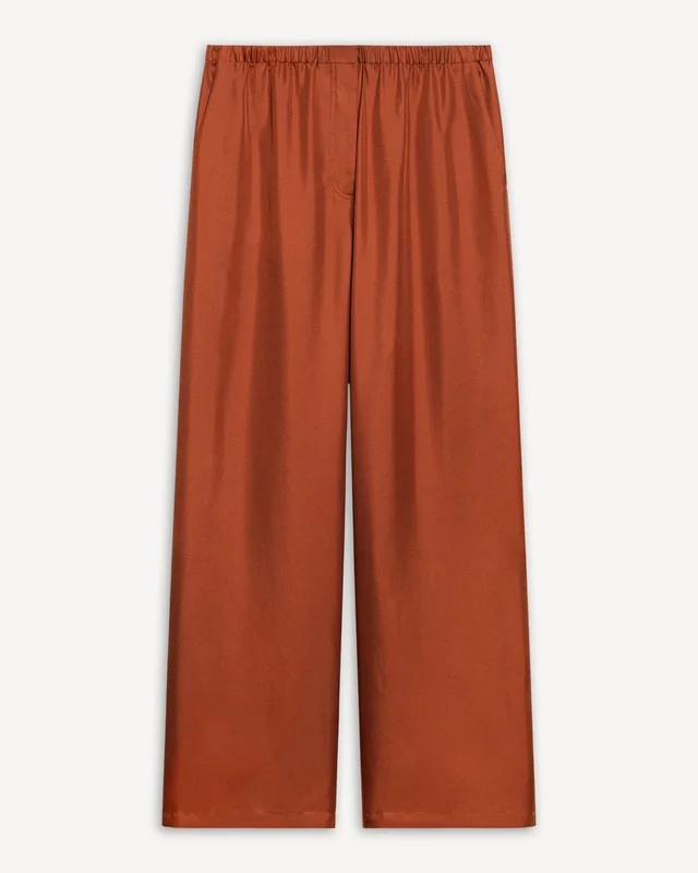 Theory Flowy Pant in Mod Silk Twill, photo 2 of 4 from Theory