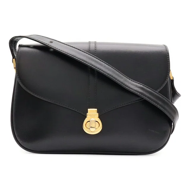 Bally Leather Shoulder Bag in Leather from LuxUness