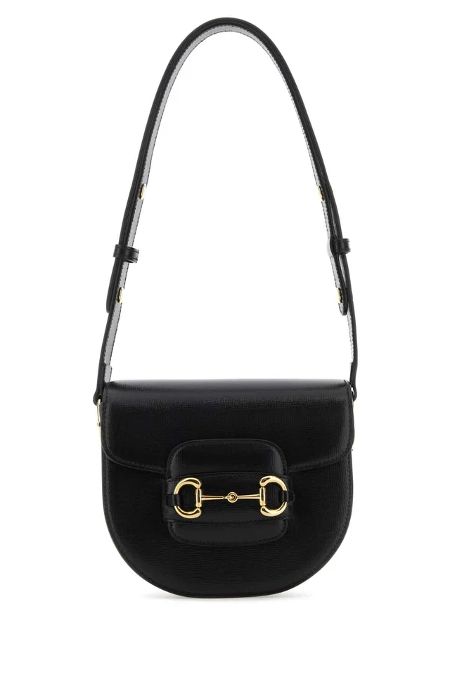 Gucci Shoulder Bag — Black in Black Leather from HEWI