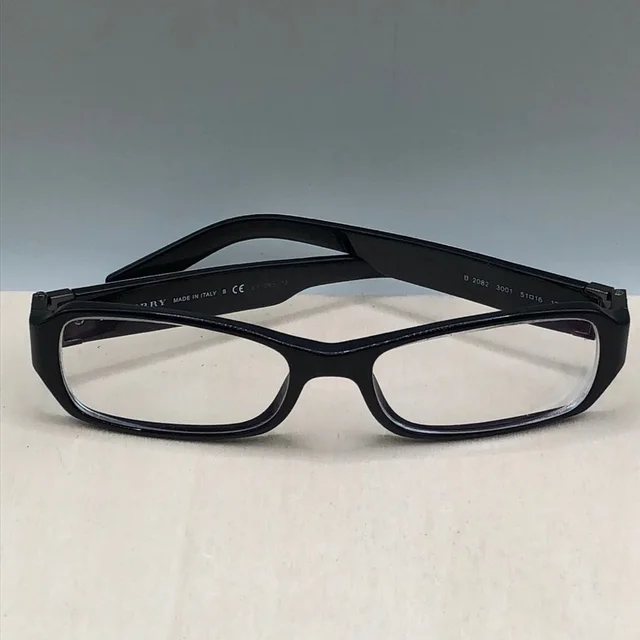 Burberry B 2082 Full Frame Square Glasses Frames Only Signature Pattern + Logo in black|gray from Poshmark, photo 1 of 1