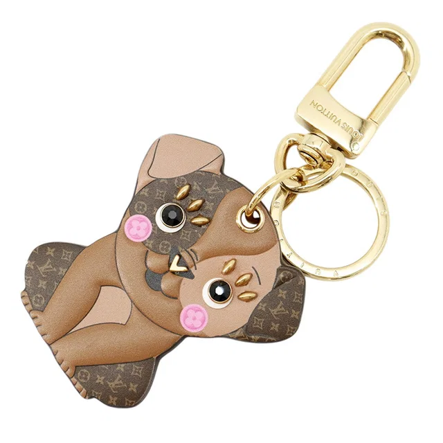 Porte Cles / LV Puppy BrownM80242 Monogram from GALLERY RARE