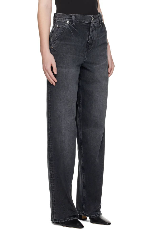 Black Kenzo Paris Futura 2000 Edition Workwear Jeans, photo 2 of 2 from SSENSE