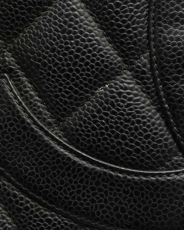 Chanel Caviar Quilted Medallion Tote Bag in Caviar leather from A Retro Tale, photo 10 of 15