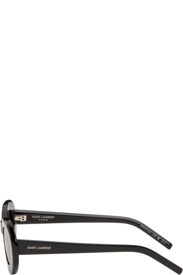 Saint Laurent Black SL 594 Sunglasses, photo 3 of 4 from SSENSE