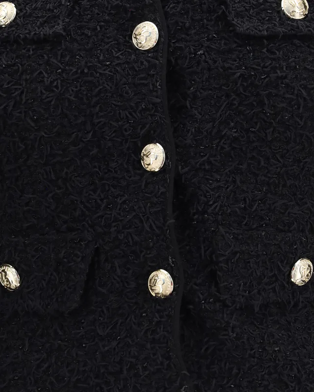 Balmain Cropped Double-Breasted Jacket, photo 3 of 3 from SENSER