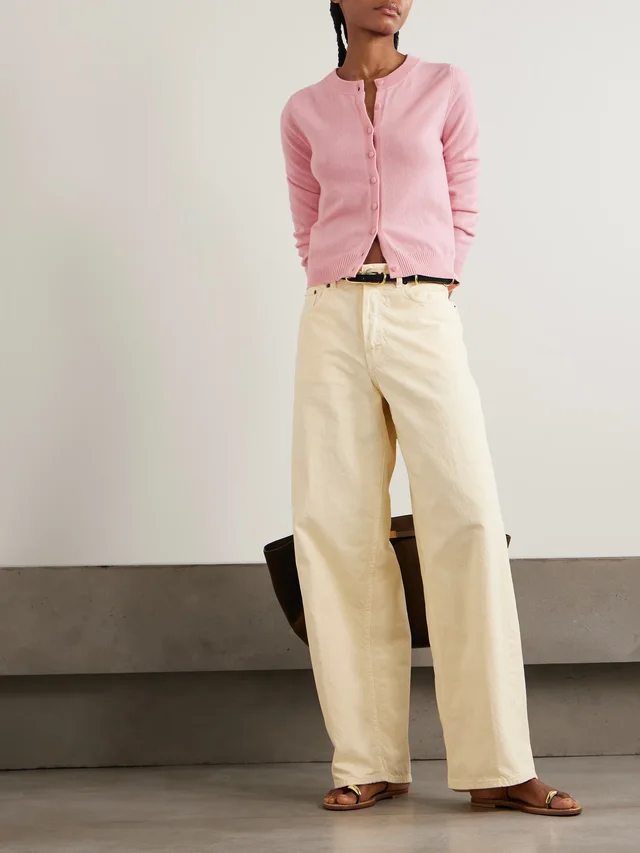 VERONICA BEARD Daro cashmere cardigan in Pink, photo 2 of 2 from NET-A-PORTER (Canada)