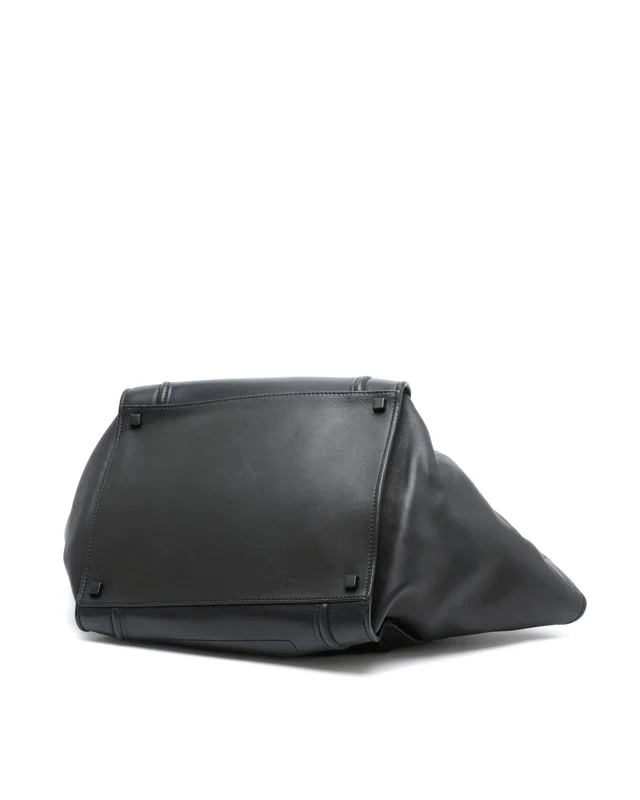 Celine Luggage Phantom Medium Tote Bag in Suede from A Retro Tale, photo 4 of 9