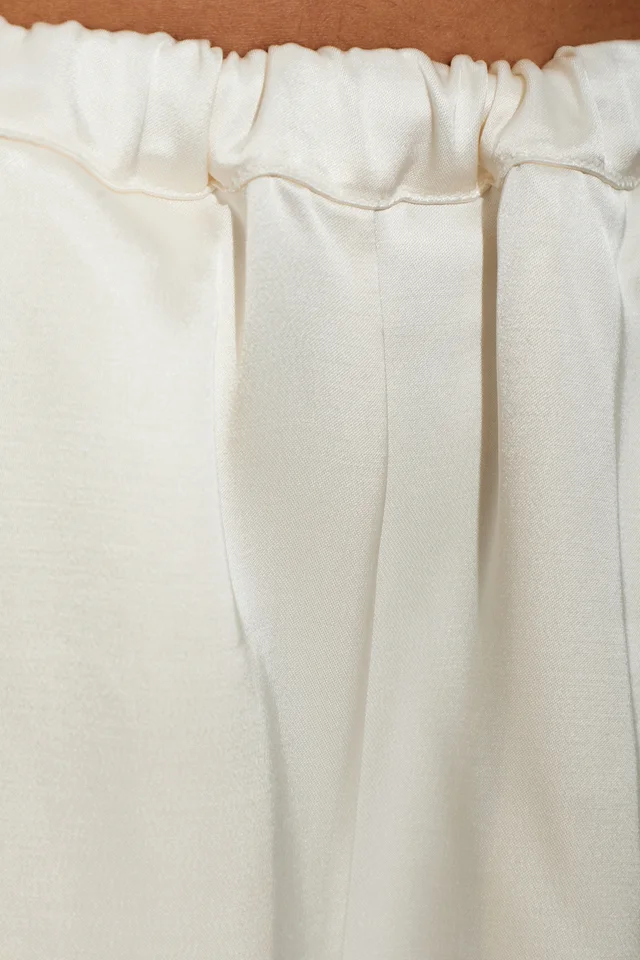Róhe Wide-leg satin trousers, photo 4 of 4 from SENSER