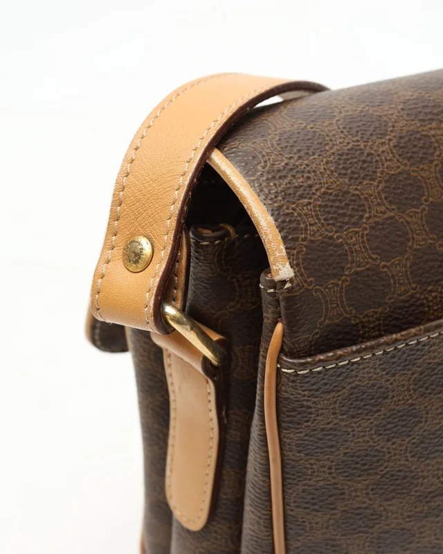 Celine Triomphe Crossbody Bag in Coated canvas from A Retro Tale, photo 7 of 12