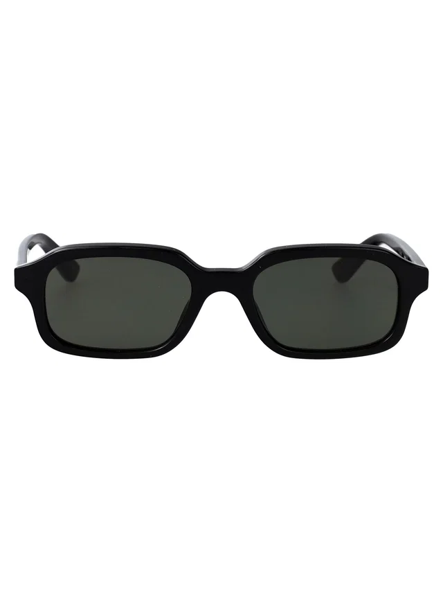 Alexander McQueen Am0558s Black Acetate Sunglasses in Black from HEWI