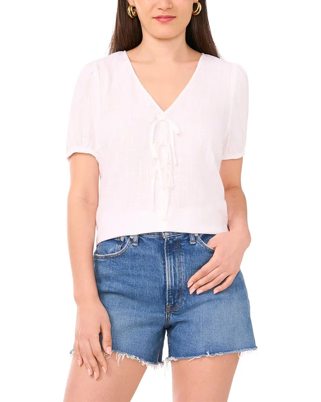 Vince Camuto Tie Blouse, image 1 of 1 from Rue La La