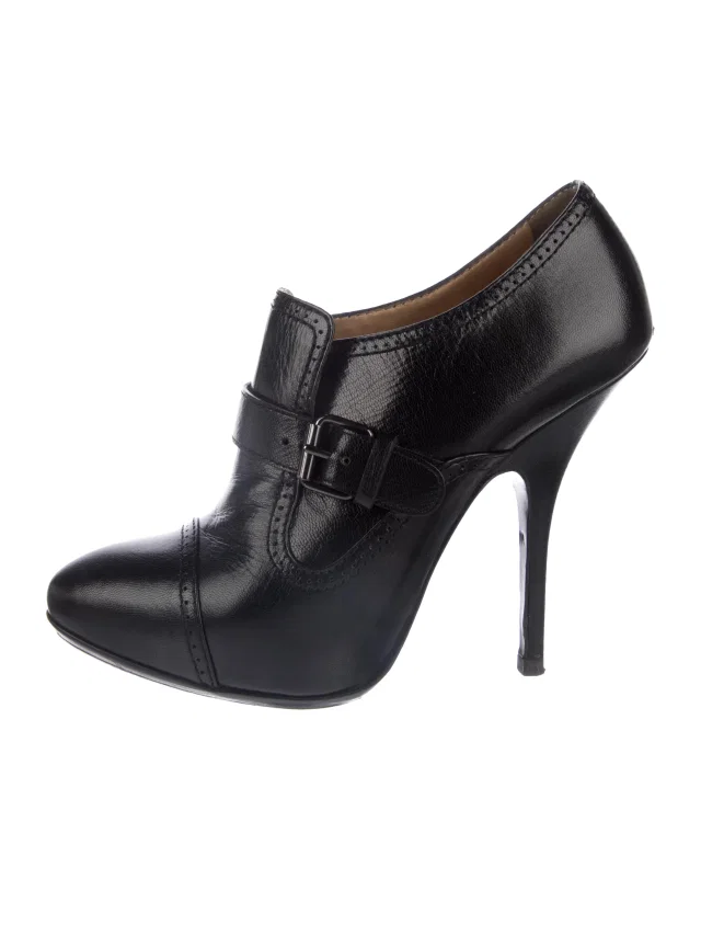 Lanvin Leather Pumps in blue Leather from The RealReal