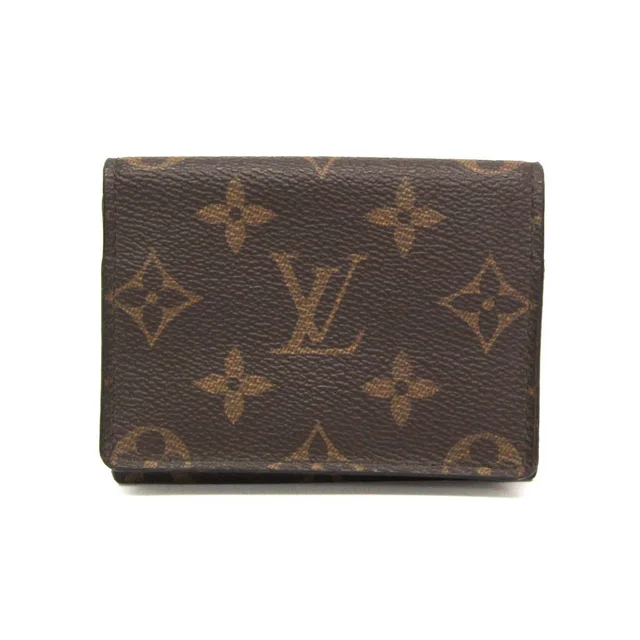 Louis Vuitton Business Card Case M63801 Monogram Business Card Case Monogram in Brown Monogram from Elady