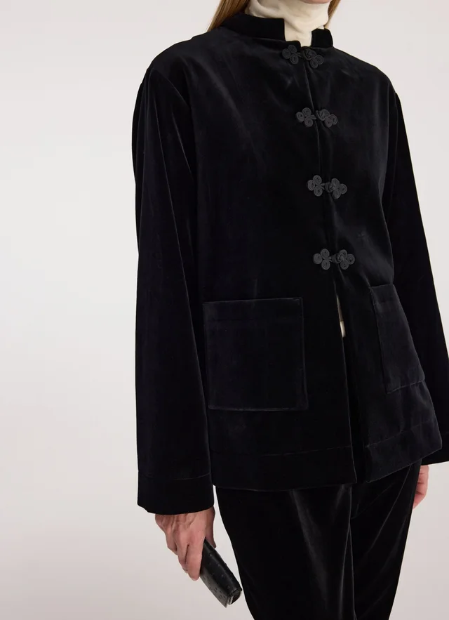 Róhe Pankou Velvet Jacket, photo 6 of 6 from SENSER