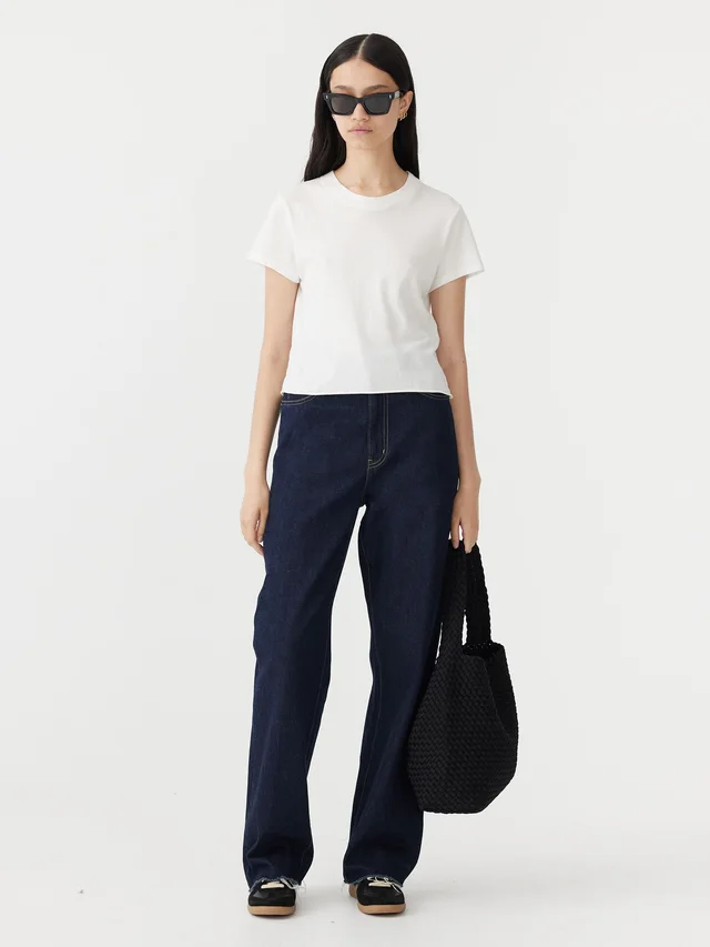 bassike High Rise Straight Leg Jean from bassike, photo 1 of 1