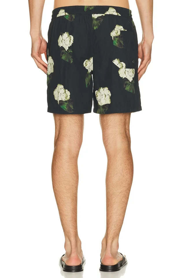 ALLSAINTS Nouvelle Swim Shorts in Jet Black, photo 2 of 4 from REVOLVE (Canada)