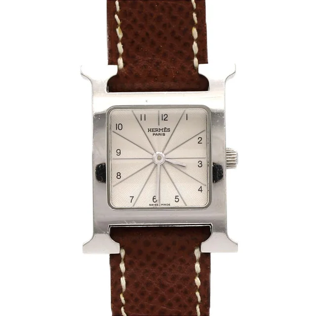 Hermès H Watch SS Quartz from The Reluxe