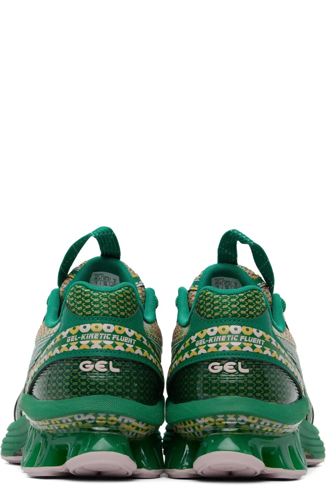 ASICS Green Kiko Kostadinov Edition US7-S Gel-Kinetic Fluent Sneakers, photo 2 of 5 from SSENSE