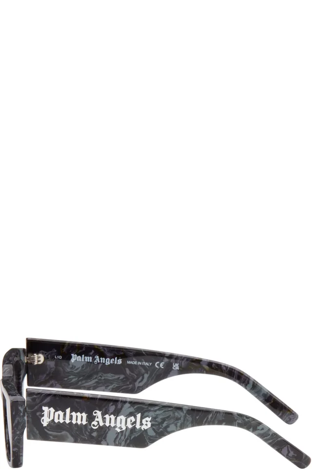 Palm Angels Gray Palm Sunglasses, photo 3 of 4 from SSENSE