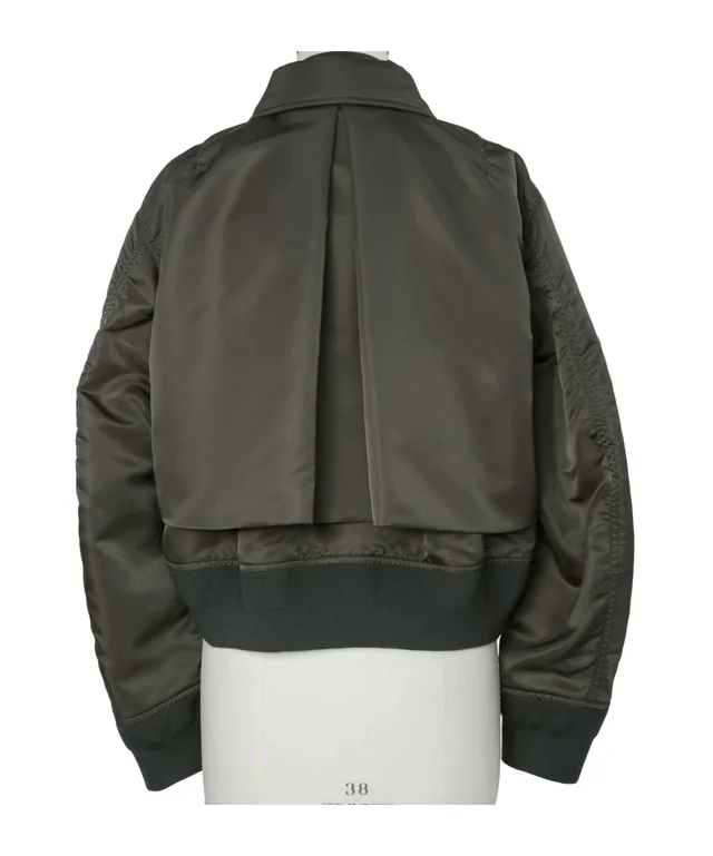 Sacai NYLON TWILL BLOUSON JACKET, photo 4 of 4 from SENSER